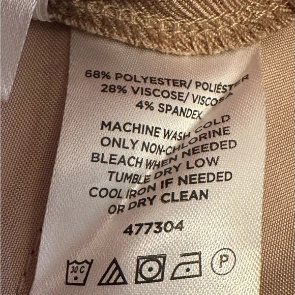 Stylish Marisa Brown Trouser Pants - Size 00 - Picture 8 of 9